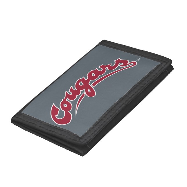 WSU Cougars Logo Trifold Wallet (Bottom)