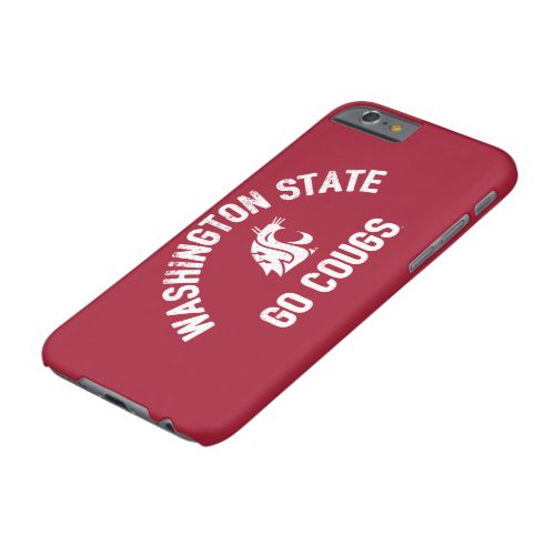 WSU  Go Cougs _ Vintage Barely There iPhone 6 Case