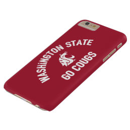 WSU | Go Cougs - Vintage Barely There iPhone 6 Plus Case