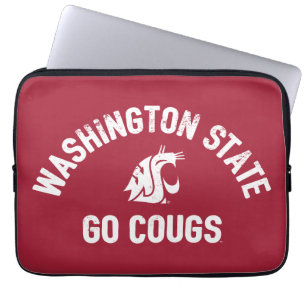 WSU Go Cougs - Vintage Laptop Sleeve
