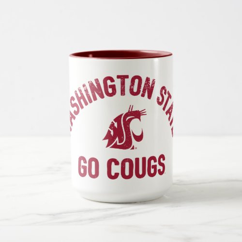 WSU  Go Cougs _ Vintage Mug