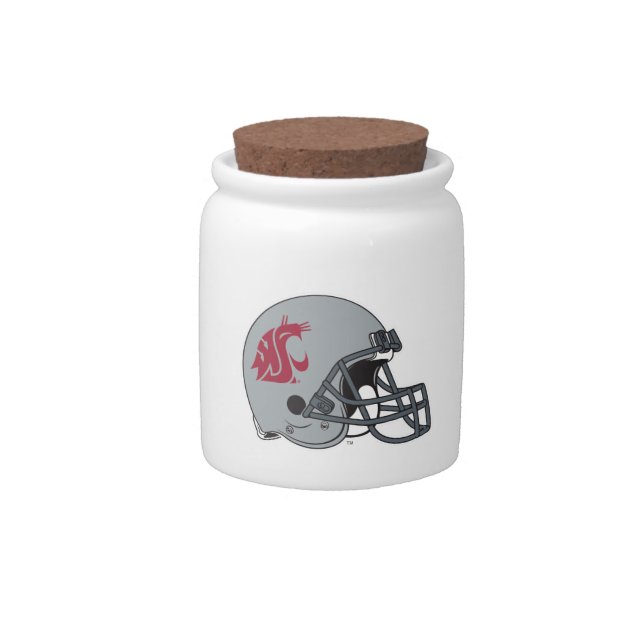 WSU Helmet Candy Jar (Front)