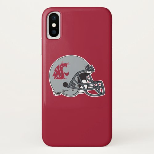 WSU Helmet iPhone X Case