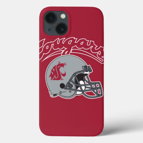 WSU Helmet iPhone 13 Case