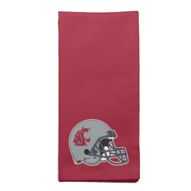 WSU Helmet Cloth Napkin (Folded)