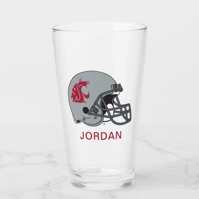 WSU Helmet Glass (Front)