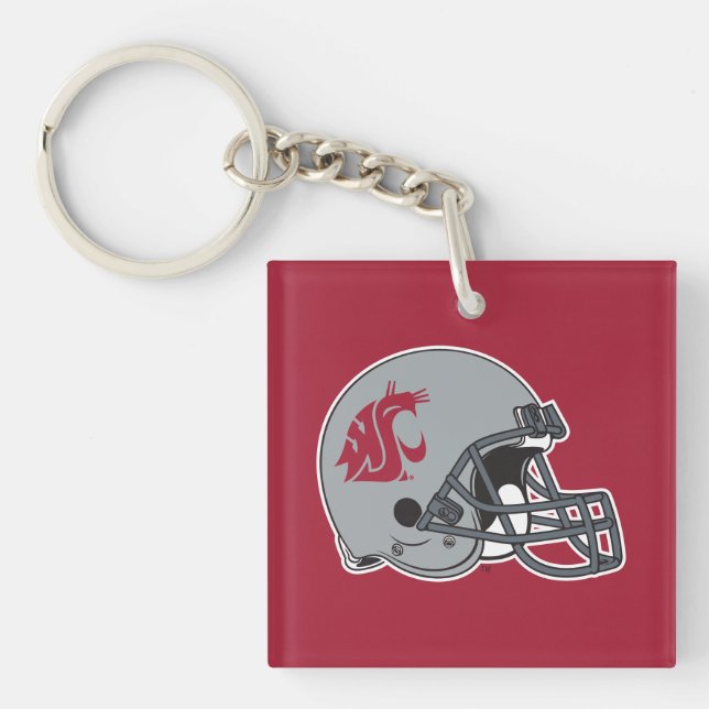 WSU Helmet Keychain (Front)