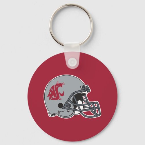 WSU Helmet Keychain