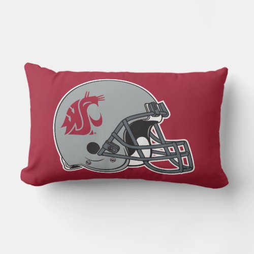 WSU Helmet Lumbar Pillow