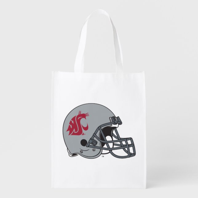 WSU Helmet Reusable Grocery Bag (Front)