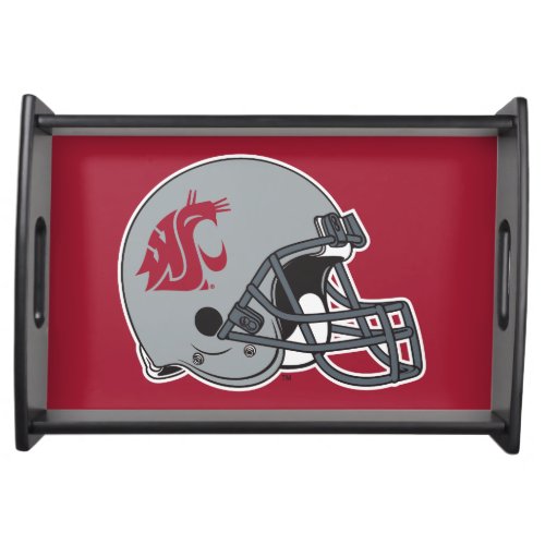 WSU Helmet Serving Tray