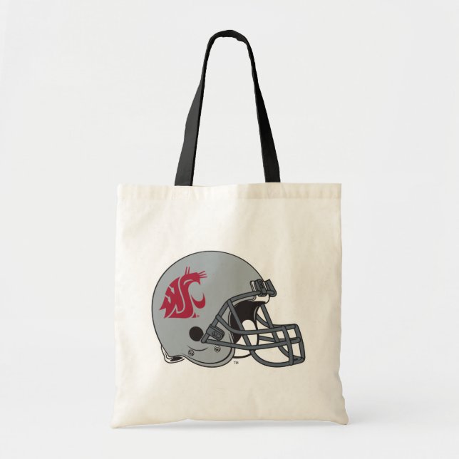 WSU Helmet Tote Bag (Front)