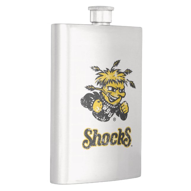 Wichita State Shockers 12 Steel Logo Steel Logo