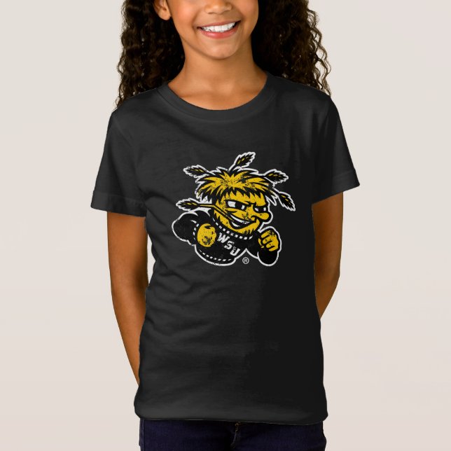 WSU Logo Distressed T-Shirt (Front)