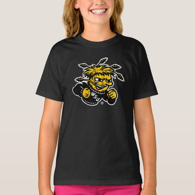 WSU Logo Distressed T-Shirt (Front)