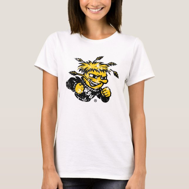 WSU Logo Distressed T-Shirt (Front)