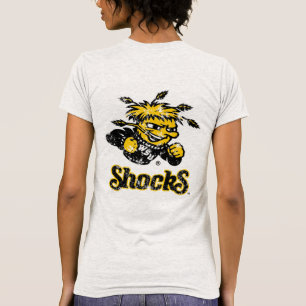 WSU Logo Distressed T-Shirt