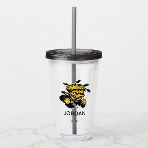 WSU Logo Primary Mark Acrylic Tumbler