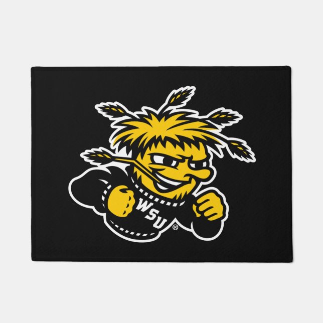 WSU Logo Primary Mark Doormat (Front)