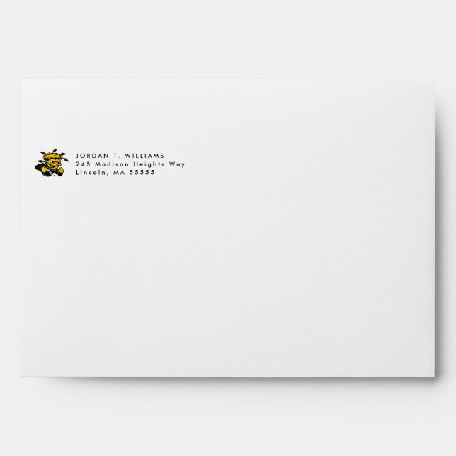 WSU Logo Primary Mark Envelope (Front)