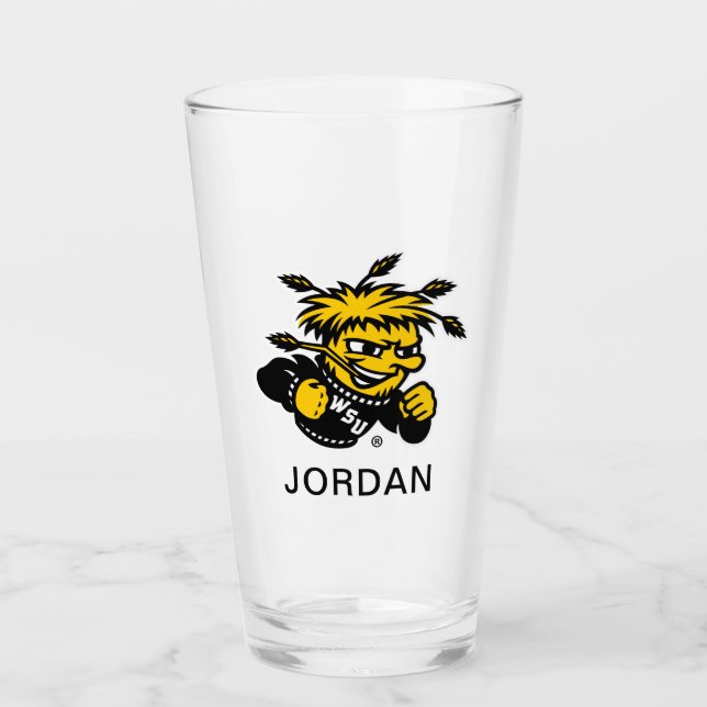 WSU Logo Primary Mark Glass (Front)