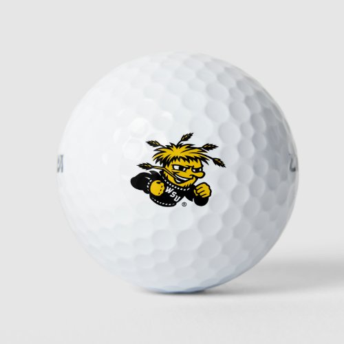 WSU Logo Primary Mark Golf Balls