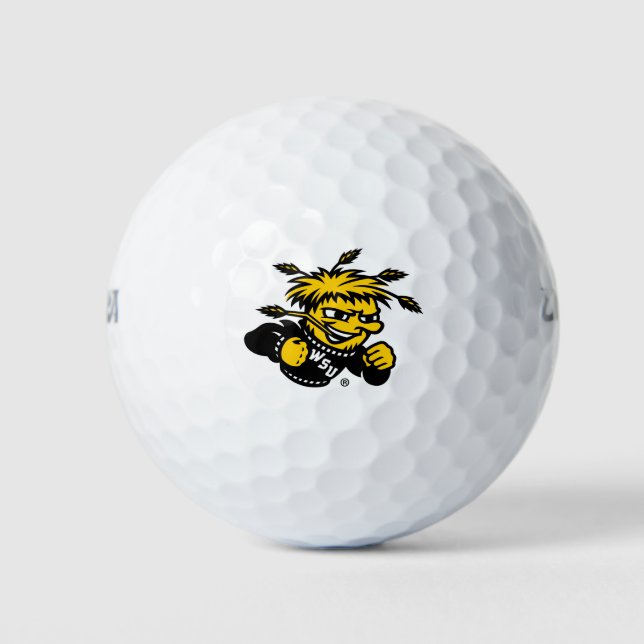 WSU Logo Primary Mark Golf Balls (Front)