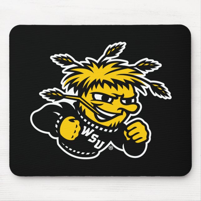 WSU Logo Primary Mark Mouse Pad (Front)