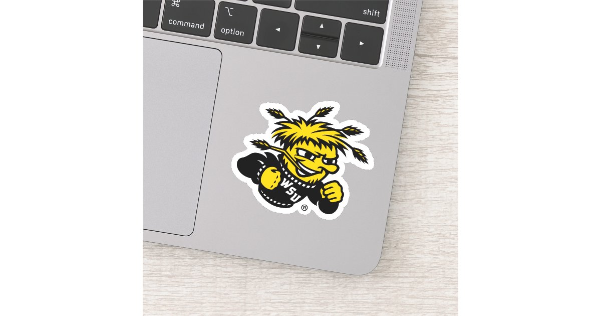 WSU Logo Primary Mark Sticker | Zazzle