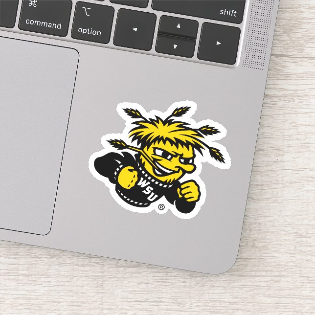 WSU Logo Primary Mark Sticker (Detail)