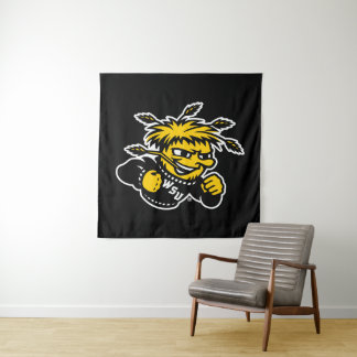 WSU Logo Primary Mark Tapestry