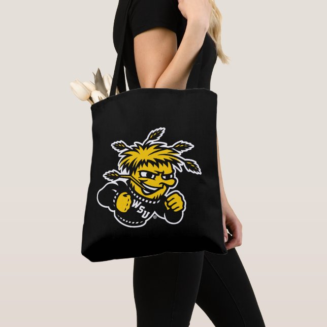 WSU Logo Primary Mark Tote Bag (Close Up)