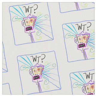 WT? - WHAT THE ?? EMOJI Meemogie Fabric