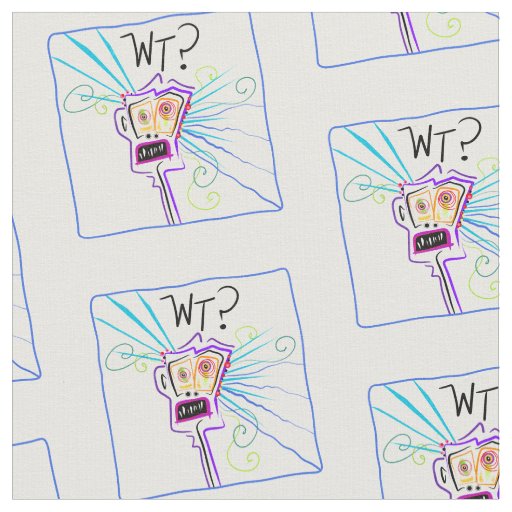 WT? - WHAT THE ?? EMOJI Meemogie Fabric