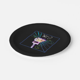 WT? - WHAT THE ?? EMOJI Meemogie Paper Plates