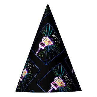 WT? - WHAT THE ?? EMOJI Meemogie Party Hat