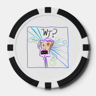 WT? - WHAT THE ?? EMOJI Meemogie Poker Chips