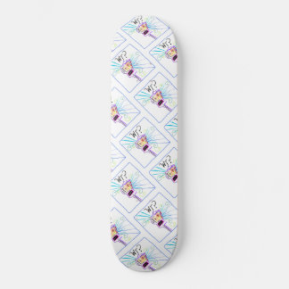 WT? - WHAT THE ?? EMOJI Meemogie Skateboard