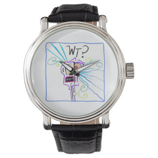 WT? WHAT THE ?? EMOJI Meemogie Watch