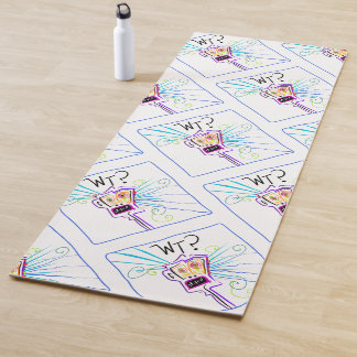 WT? - WHAT THE ?? EMOJI Meemogie Yoga Mat