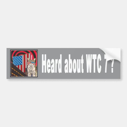 WTC 7 Bumper Sticker