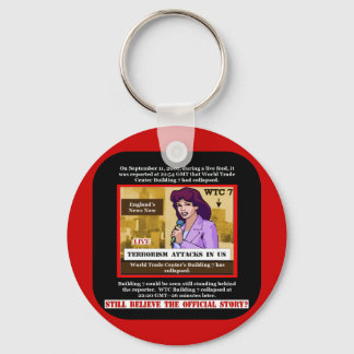 WTC Building 7 Keychain