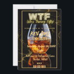WTF Fifty Men's 50th Birthday Party Download Invitation<br><div class="desc">50th birthday ideas, 50th birthday invite, 50th birthday party, digital invitation, hello 50 invite, invitation for him, invitation for men, men's 50th birthday, men's birthday ideas, mens birthday invite, mens birthday party, whiskey invitation, wtf fifty</div>