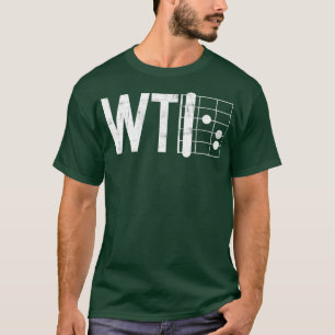 WTF Guitar F Chord  T-Shirt