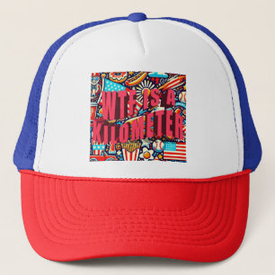 WTF Is A Kilometer Funny Trucker Hat