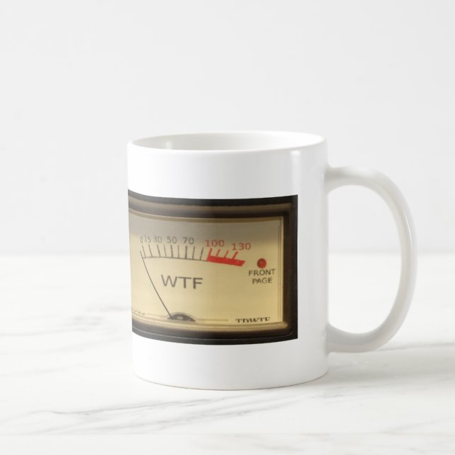 WTF Meter Mug (Right)