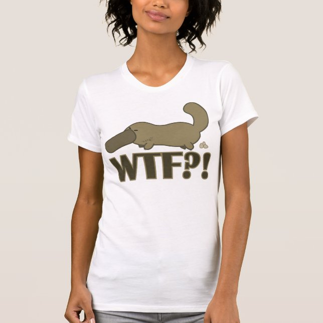 WTF Platypus T-Shirt (Front)