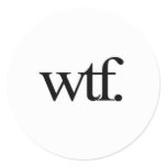 wtf Stickers