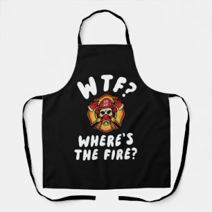 WTF Where's the Firefighter Apron