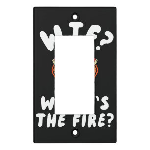 WTF Where's the Firefighter Light Switch Cover